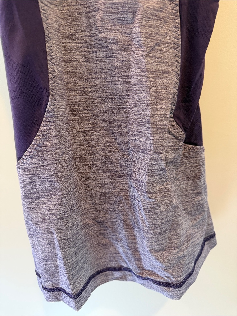 Lululemon 4 Chaturanga Concord Grape Athletic Activewear Tank Top - Picture 5 of 10